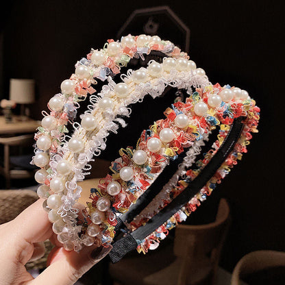 Girls Flower Lace Accessories Headwear