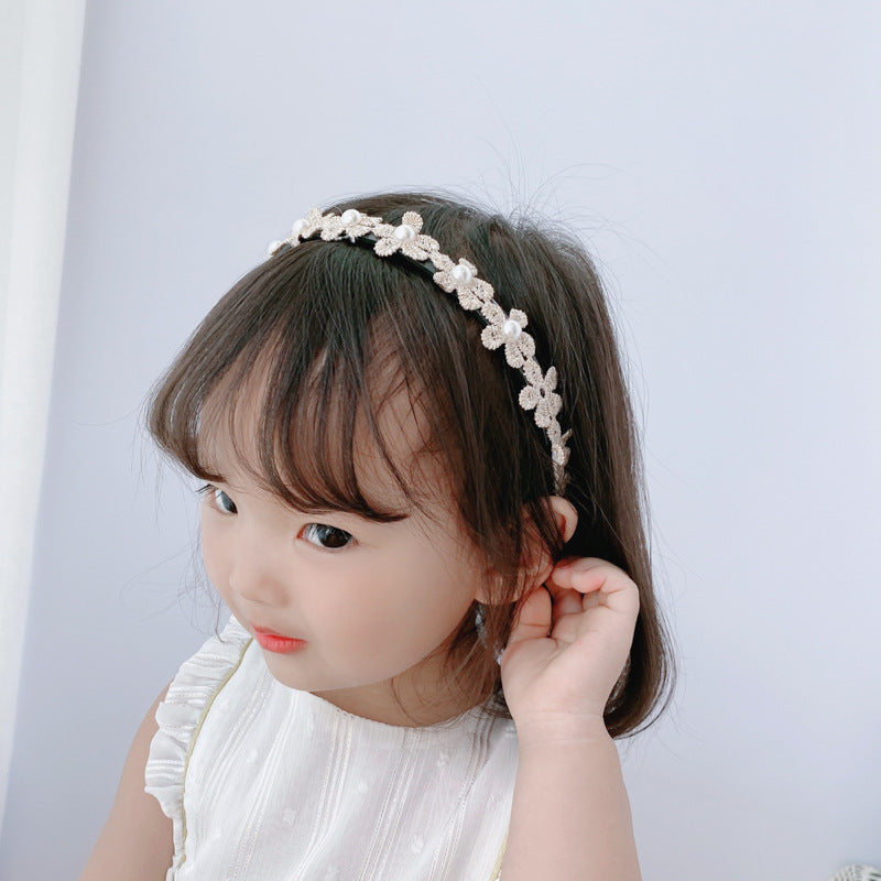 Girls Flower Lace Accessories Headwear