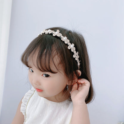 Girls Flower Lace Accessories Headwear