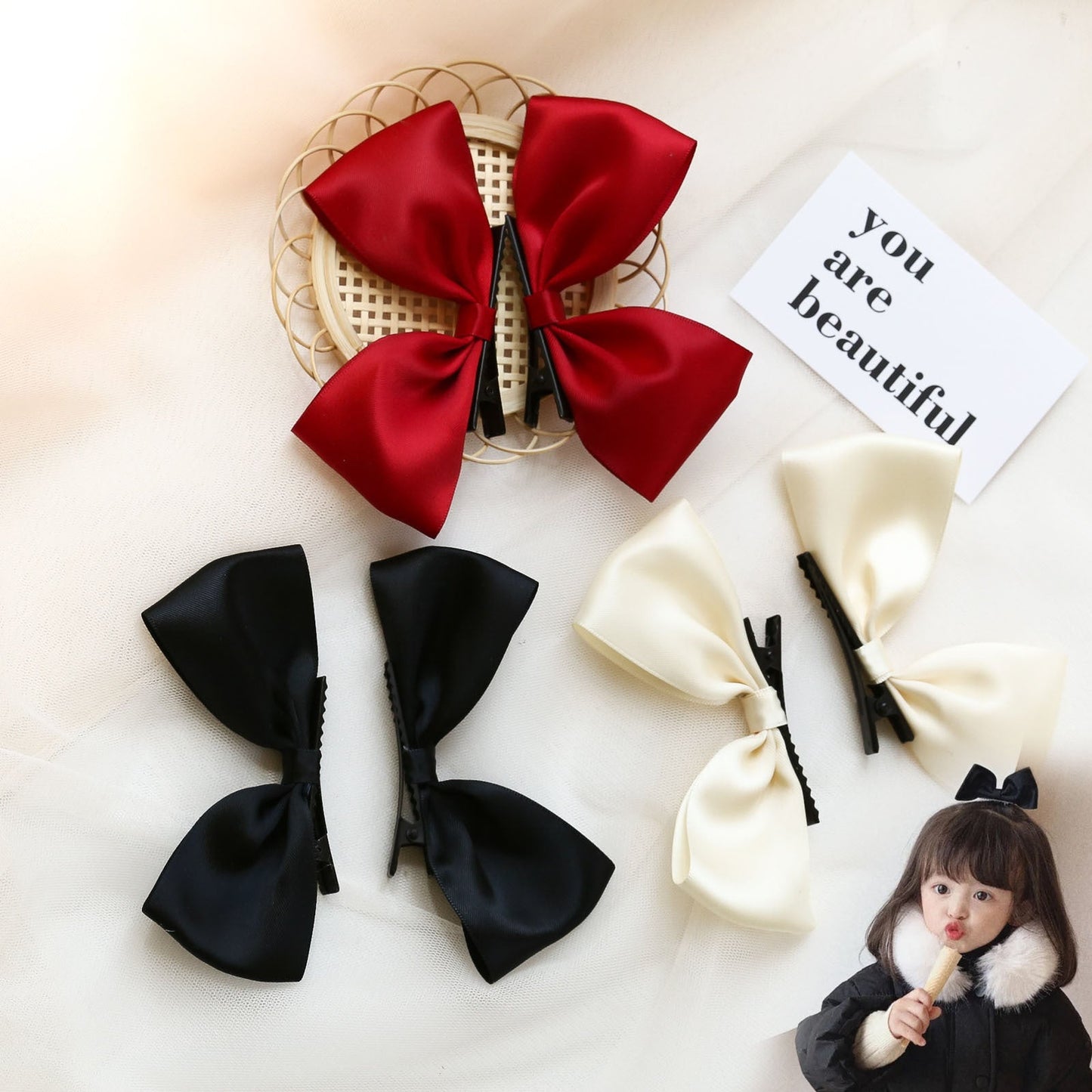Girls Bow Accessories Headwear Wholesale