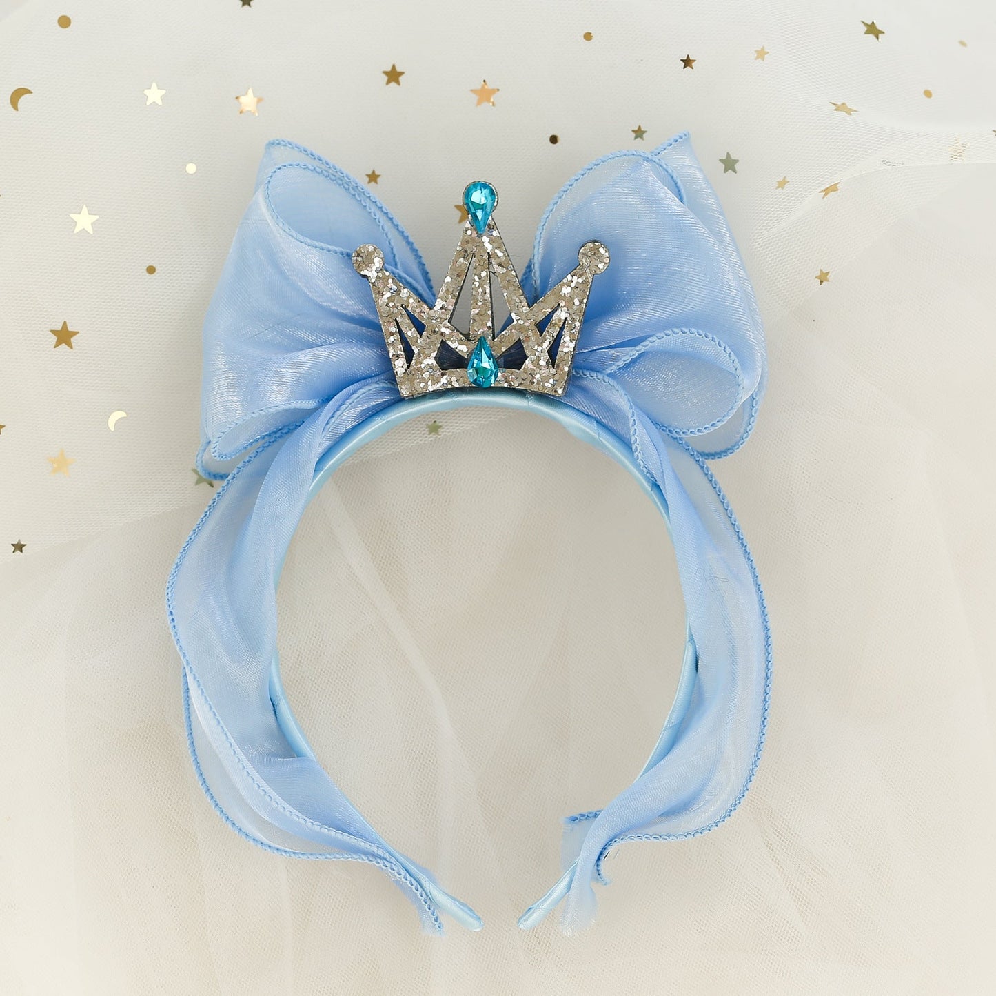 Girls Solid Color Bow Accessories Headwear