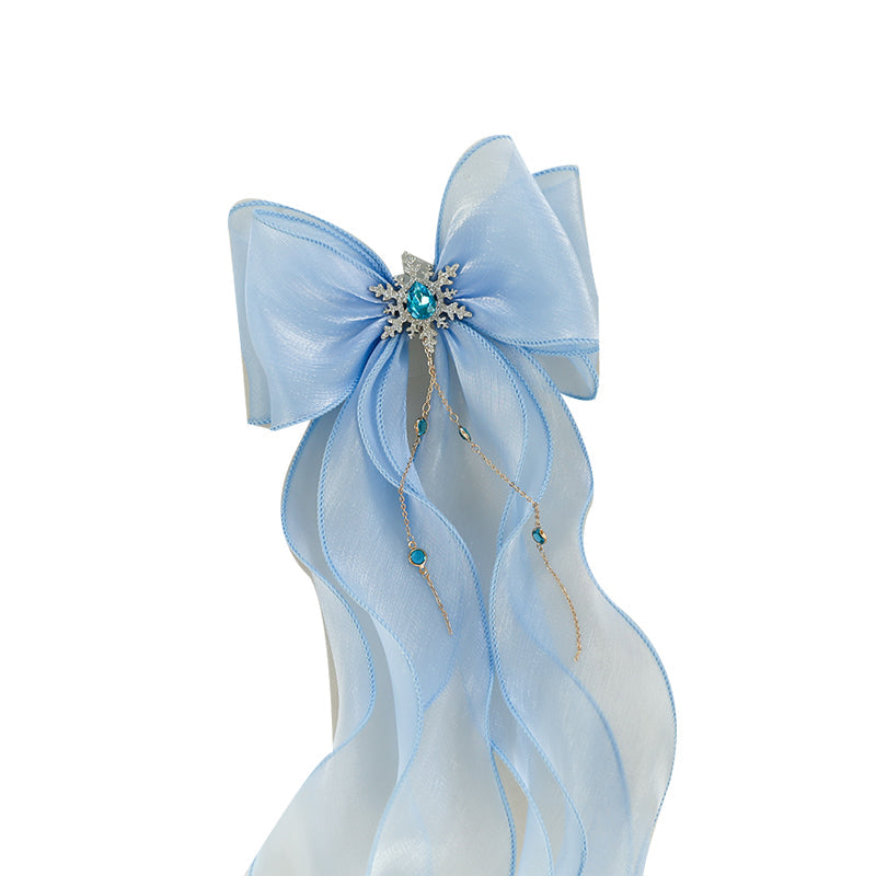 Girls Solid Color Bow Accessories Headwear
