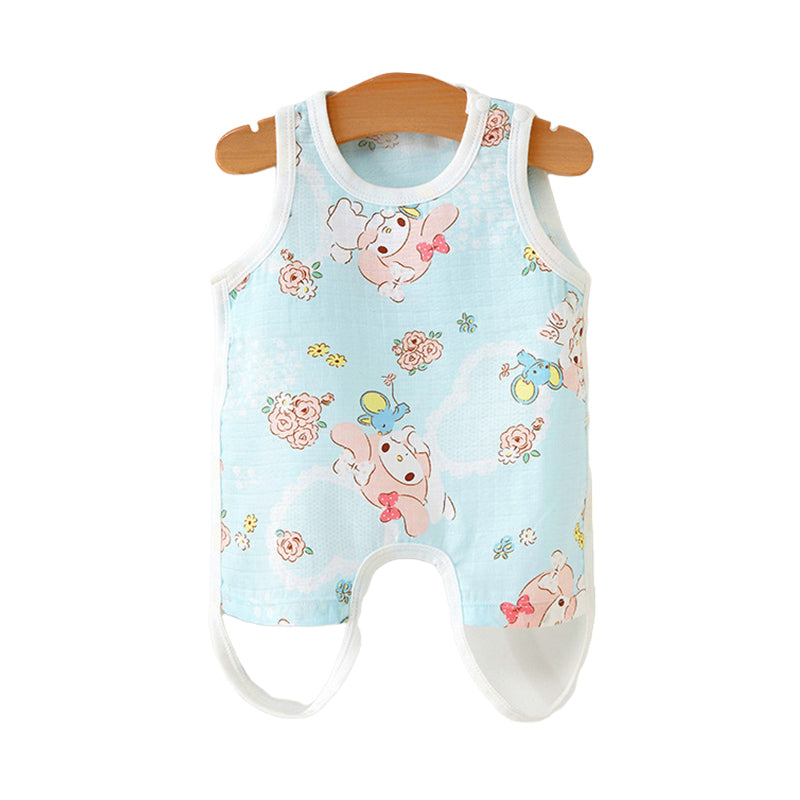 Baby Unisex Fruit Animals Cartoon Print Baby Bibs