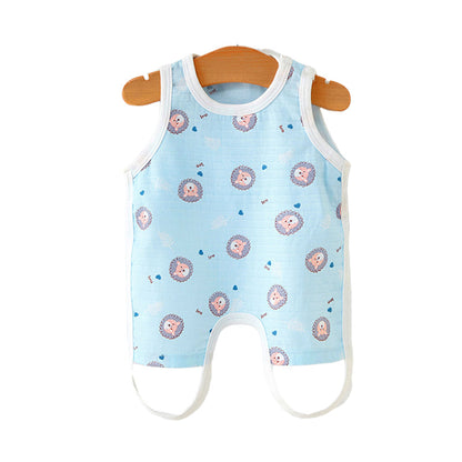 Baby Unisex Fruit Animals Cartoon Print Baby Bibs