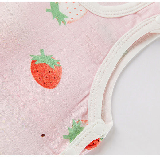Baby Unisex Fruit Animals Cartoon Print Baby Bibs