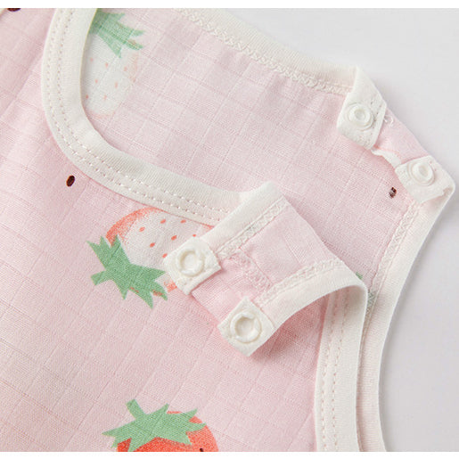 Baby Unisex Fruit Animals Cartoon Print Baby Bibs