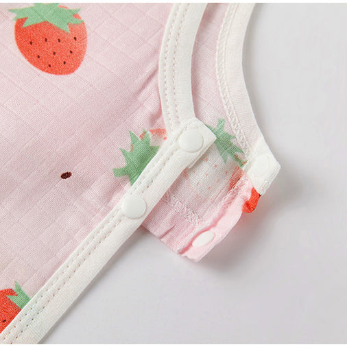 Baby Unisex Fruit Animals Cartoon Print Baby Bibs