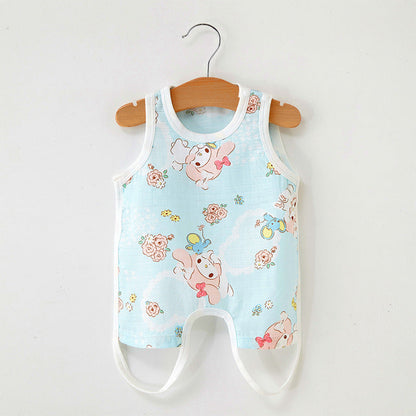 Baby Unisex Fruit Animals Cartoon Print Baby Bibs