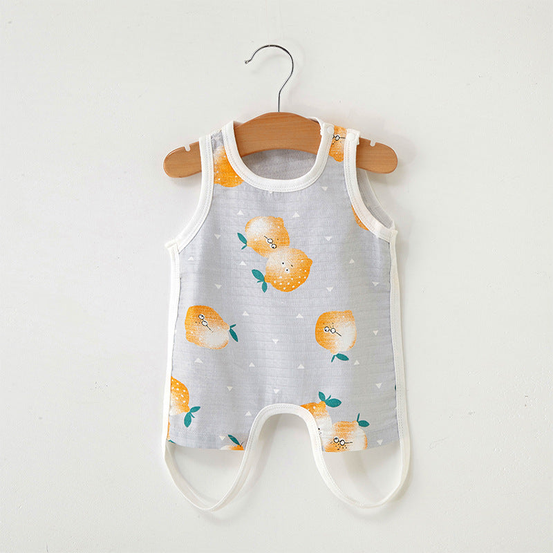 Baby Unisex Fruit Animals Cartoon Print Baby Bibs
