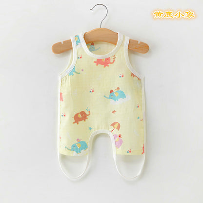 Baby Unisex Fruit Animals Cartoon Print Baby Bibs