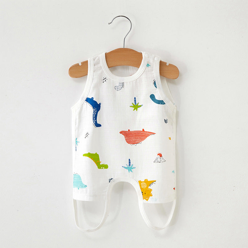 Baby Unisex Fruit Animals Cartoon Print Baby Bibs