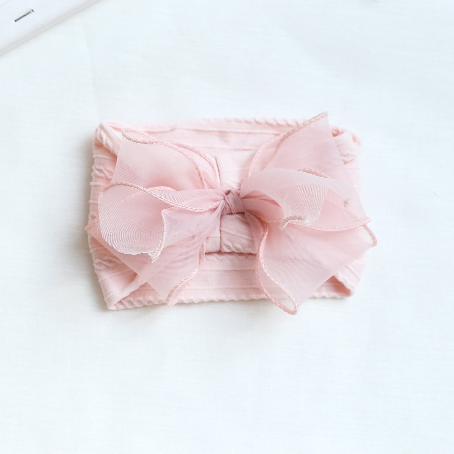 Girls Solid Color Polka dots Bow Accessories Headwear