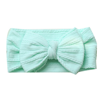 Girls Solid Color Bow Accessories Headwear Wholesale 220620288