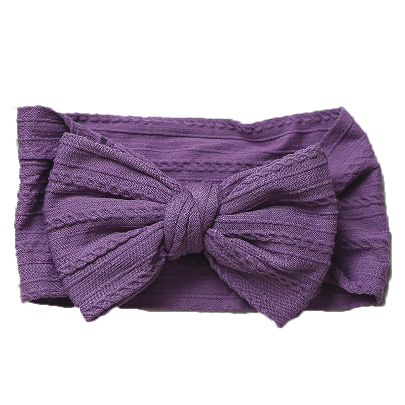 Girls Solid Color Bow Accessories Headwear Wholesale 220620288