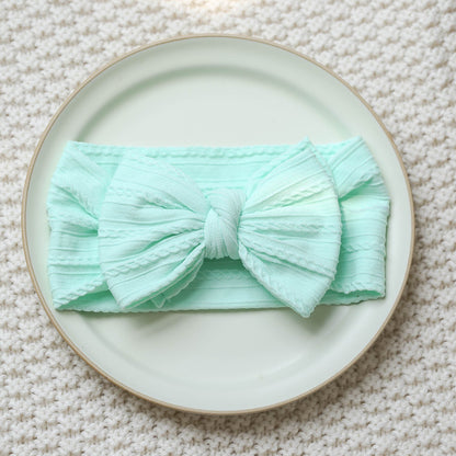 Girls Solid Color Bow Accessories Headwear Wholesale 220620288