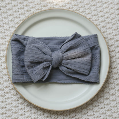 Girls Solid Color Bow Accessories Headwear Wholesale 220620288