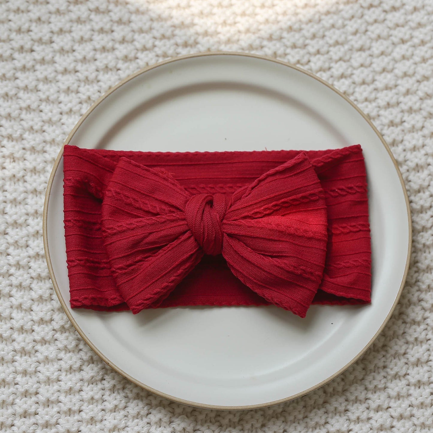 Girls Solid Color Bow Accessories Headwear Wholesale 220620288