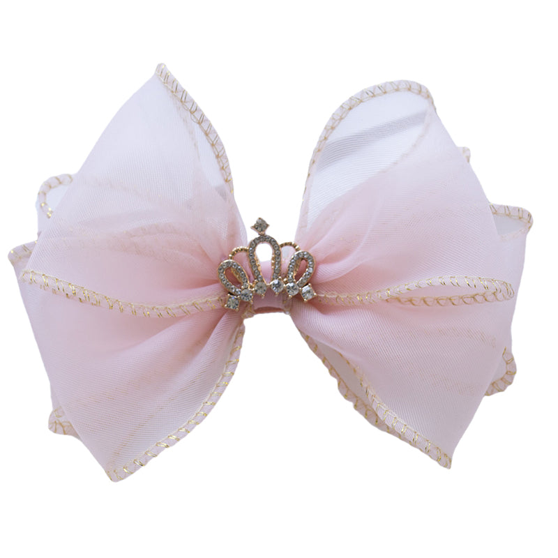 Girls Solid Color Star Bow Accessories Headwear