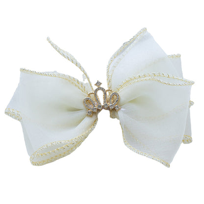 Girls Solid Color Star Bow Accessories Headwear
