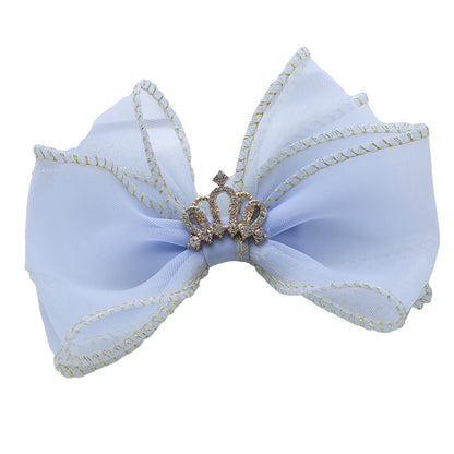Girls Solid Color Star Bow Accessories Headwear