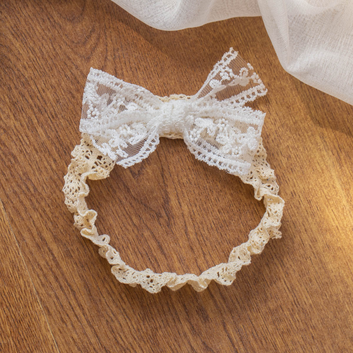 Girls Bow Lace Accessories Headwear