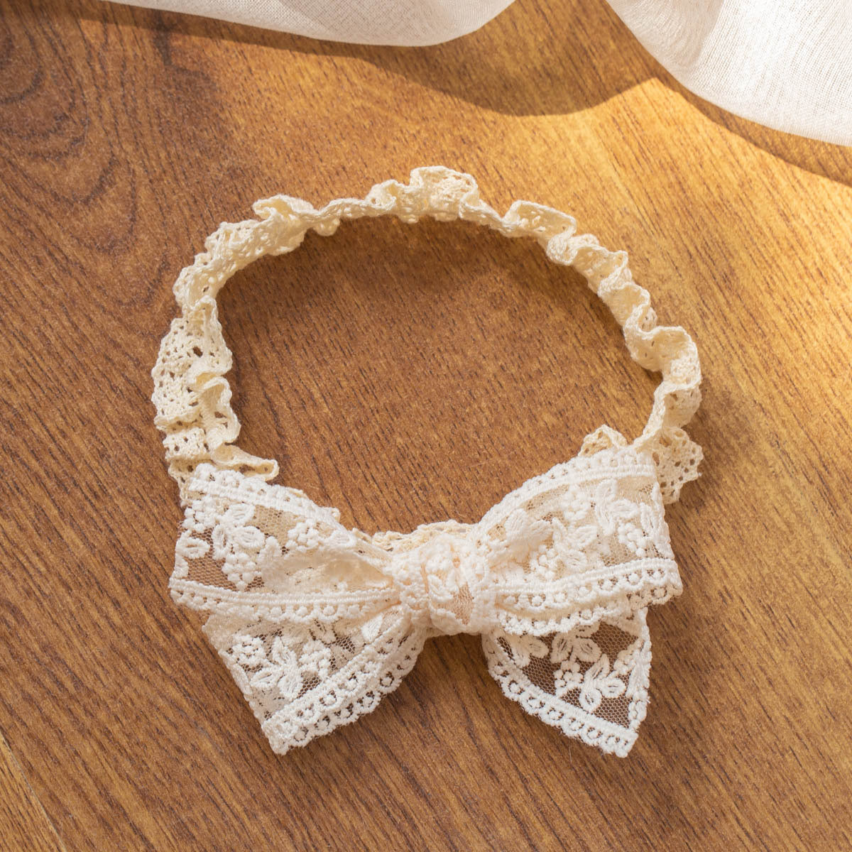Girls Bow Lace Accessories Headwear