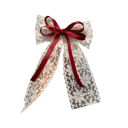 Girls Bow Lace Accessories Headwear
