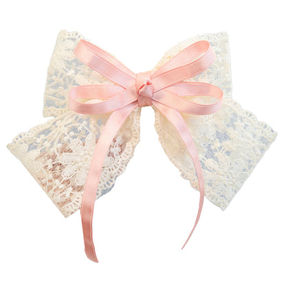 Girls Bow Lace Accessories Headwear