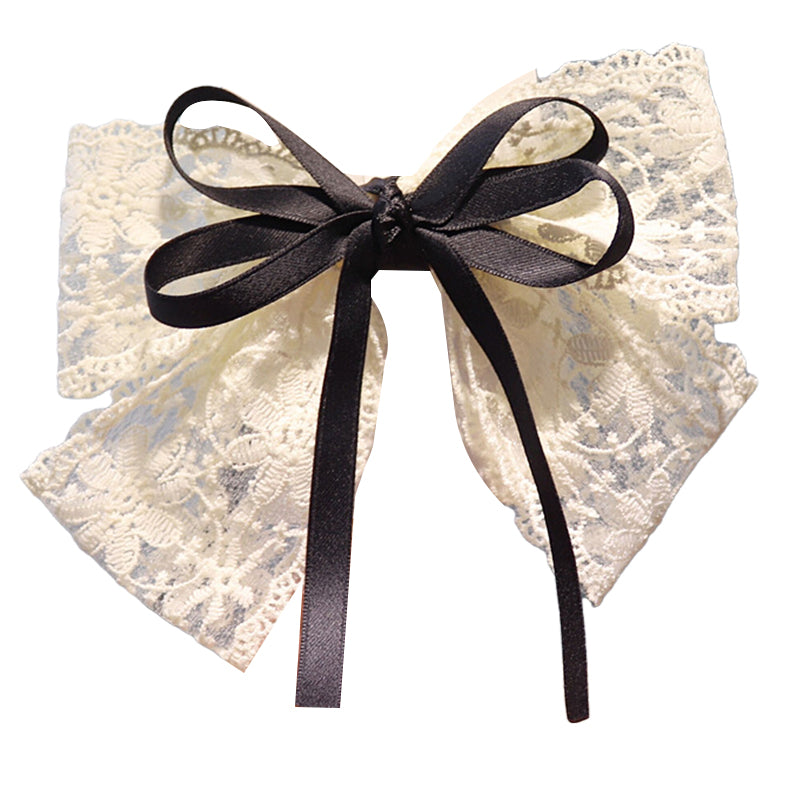 Girls Bow Lace Accessories Headwear