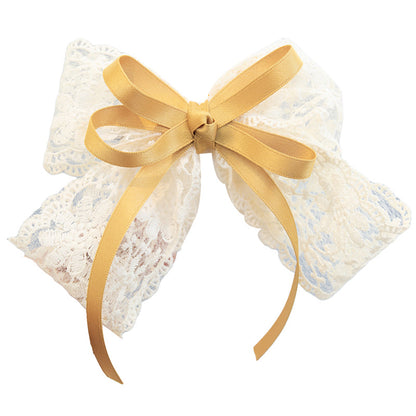 Girls Bow Lace Accessories Headwear