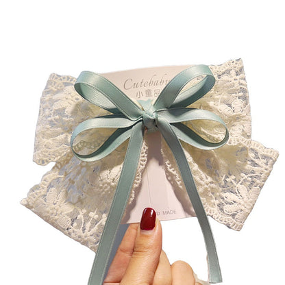 Girls Bow Lace Accessories Headwear