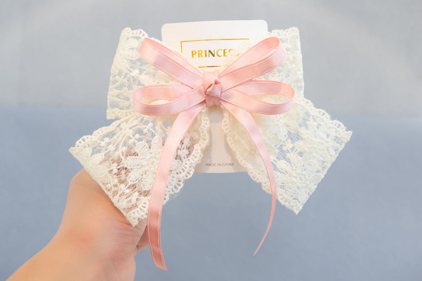 Girls Bow Lace Accessories Headwear