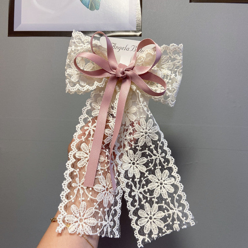 Girls Bow Lace Accessories Headwear
