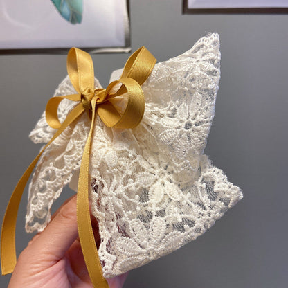 Girls Bow Lace Accessories Headwear