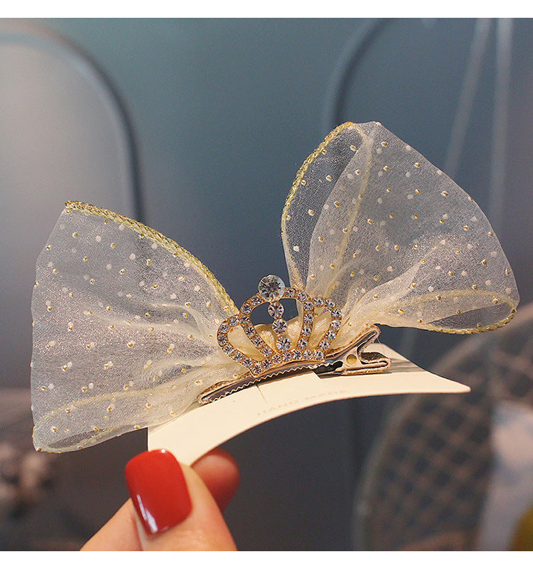 Girls Bow Lace Accessories Headwear