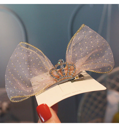 Girls Bow Lace Accessories Headwear