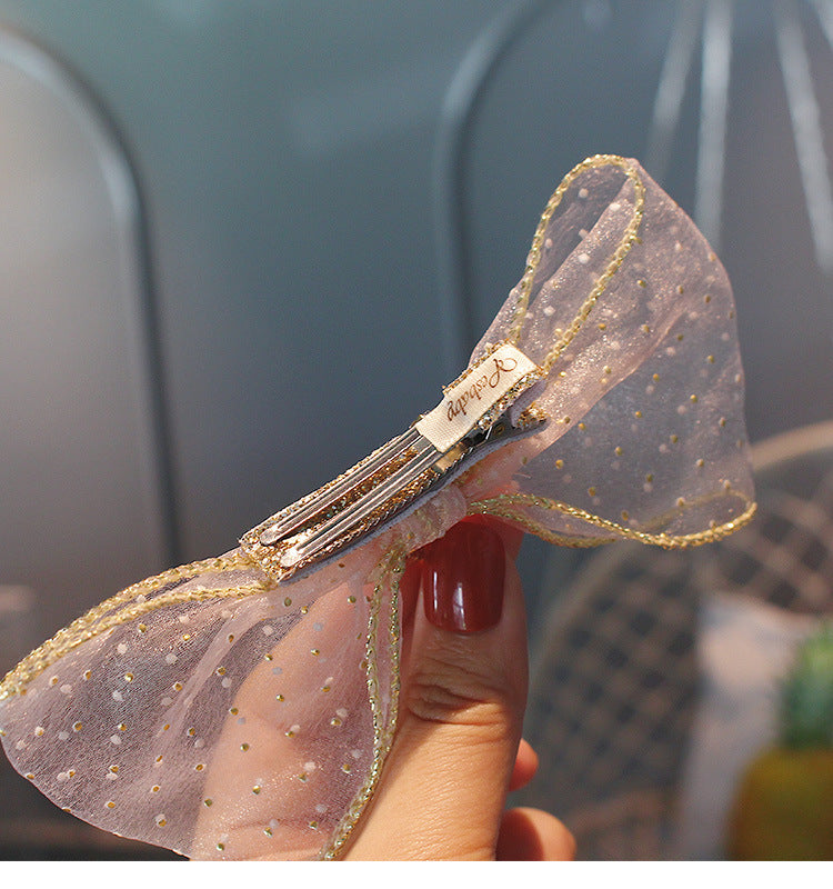 Girls Bow Lace Accessories Headwear