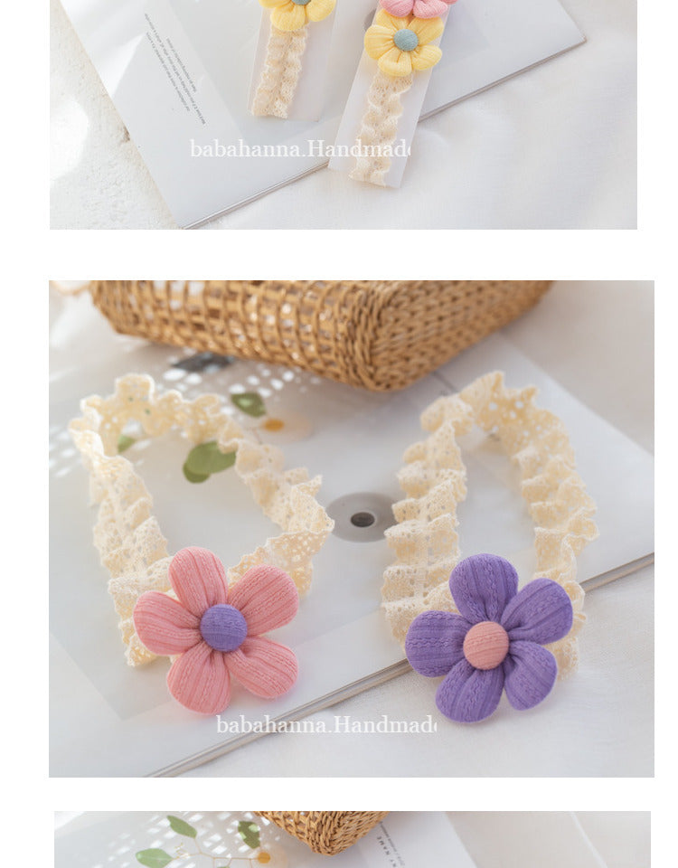 Girls Flower Accessories Headwear Wholesale 220620315
