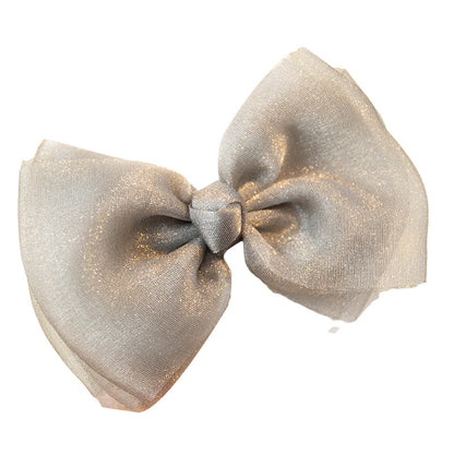 Girls Solid Color Bow Accessories Headwear