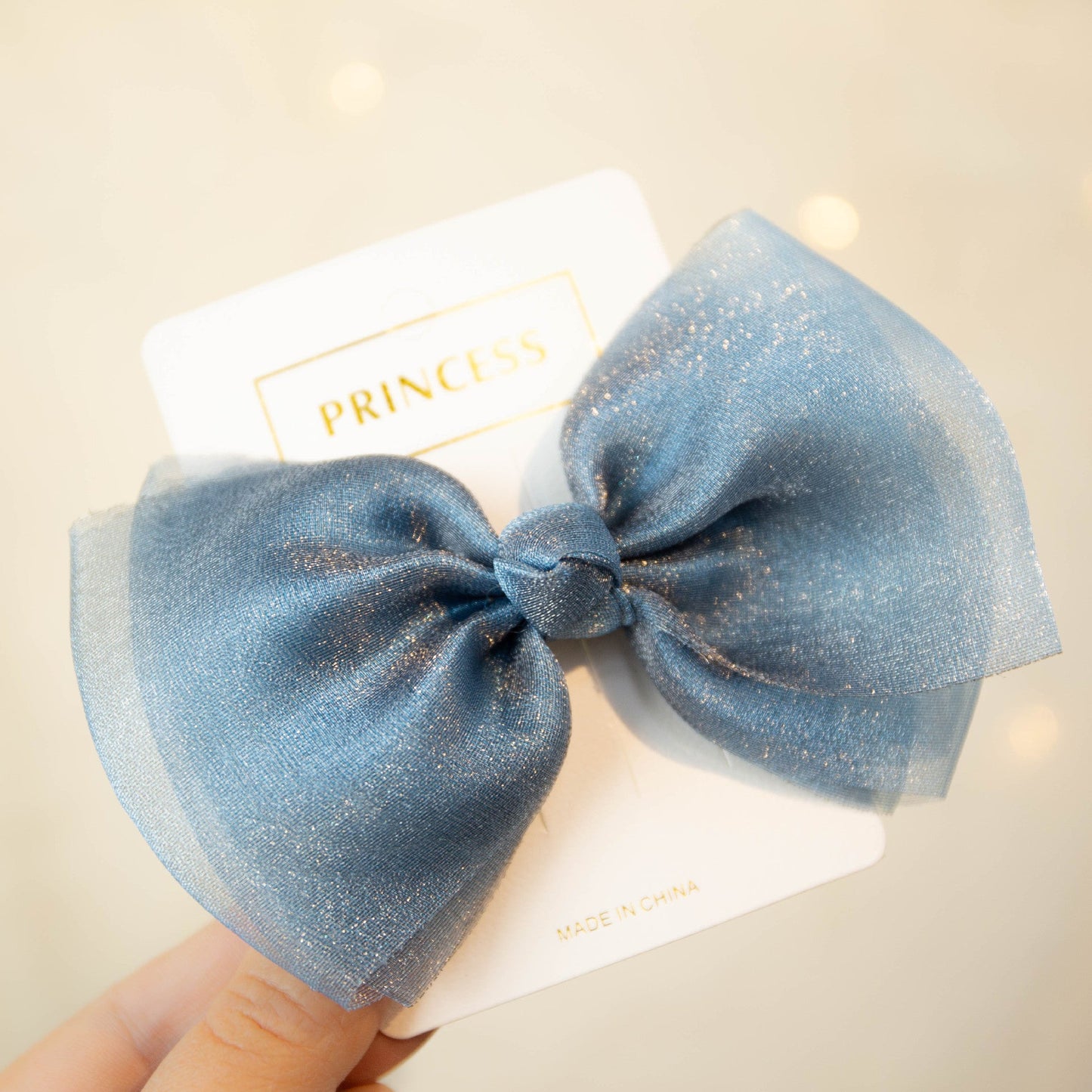 Girls Solid Color Bow Accessories Headwear