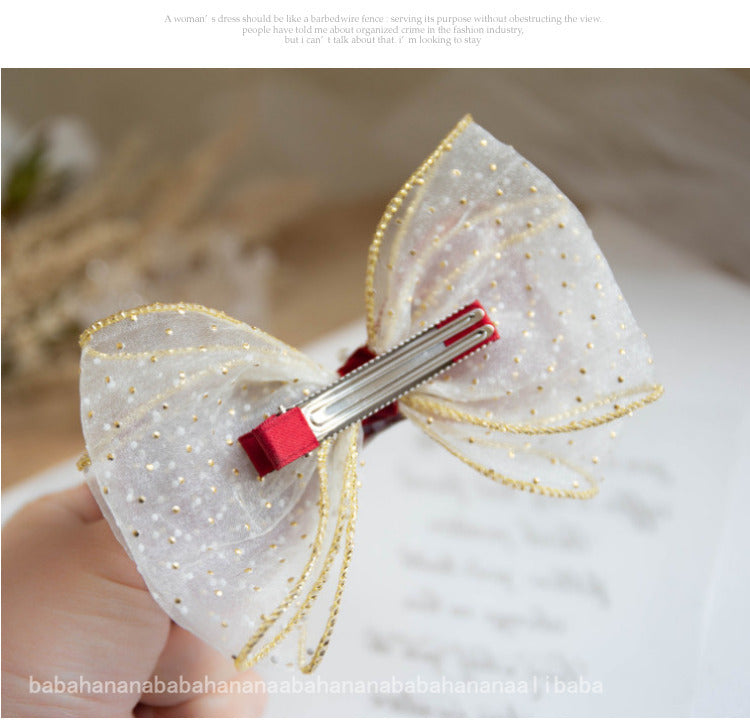 Girls Bow Accessories Headwear