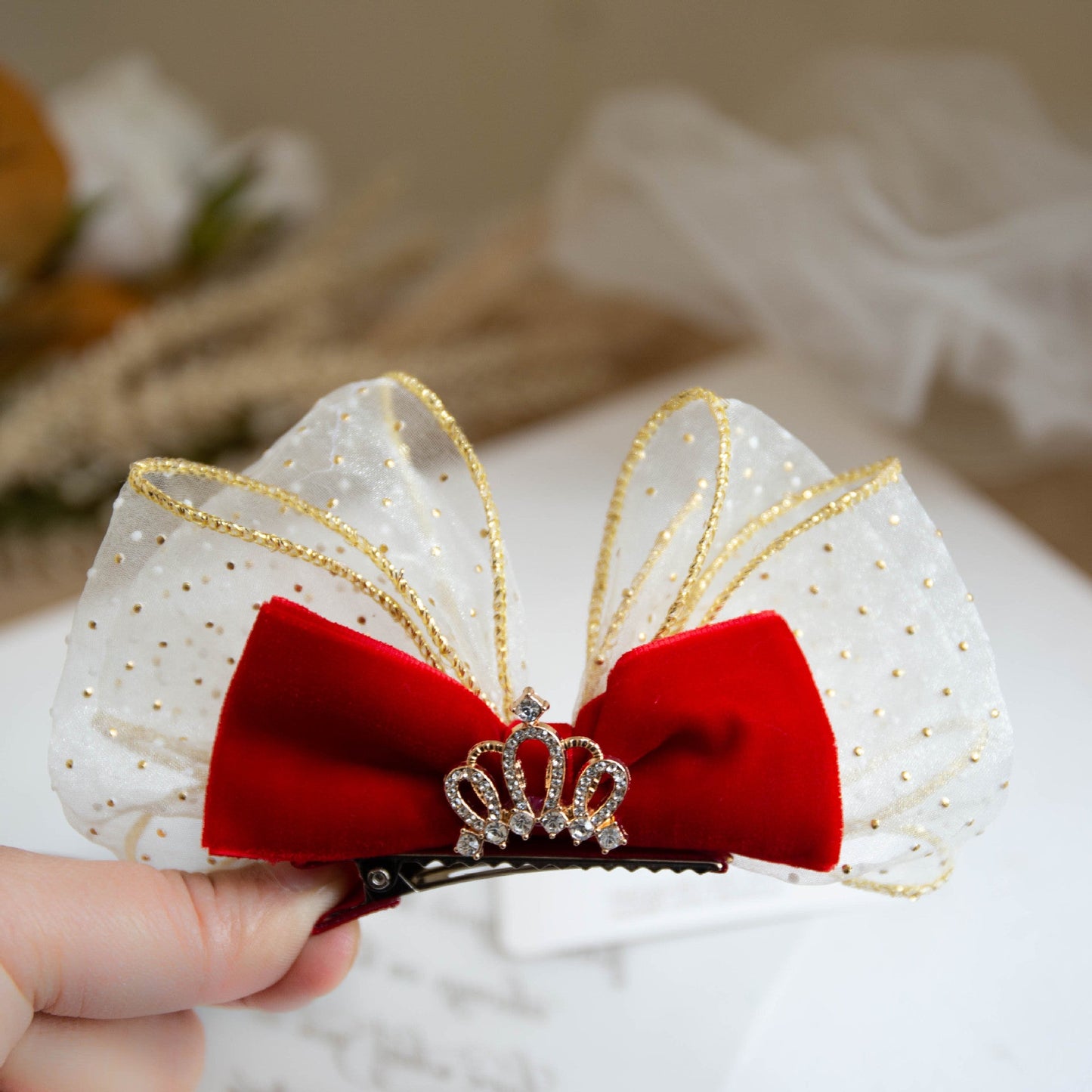 Girls Bow Accessories Headwear