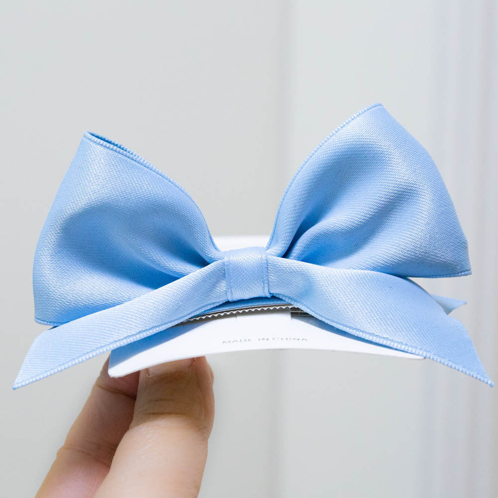 Kid Girls Solid Color Bow Headwear Wholesale 220620358