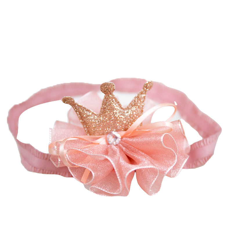 Girls Solid Color Bow Accessories Headwear