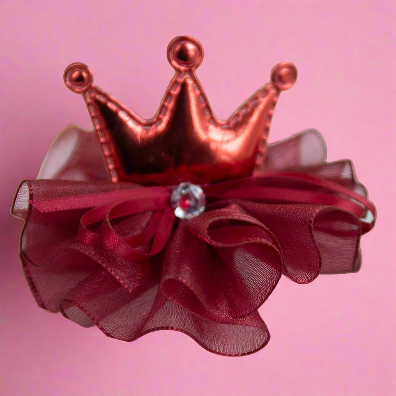 Girls Solid Color Bow Accessories Headwear