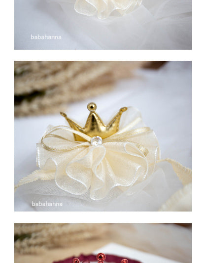 Girls Solid Color Bow Accessories Headwear