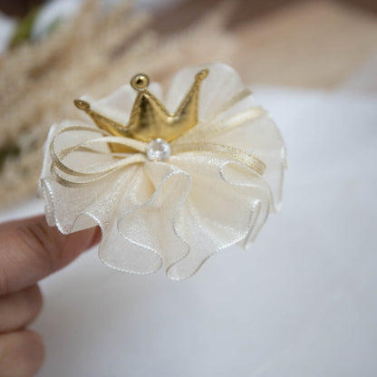 Girls Solid Color Bow Accessories Headwear