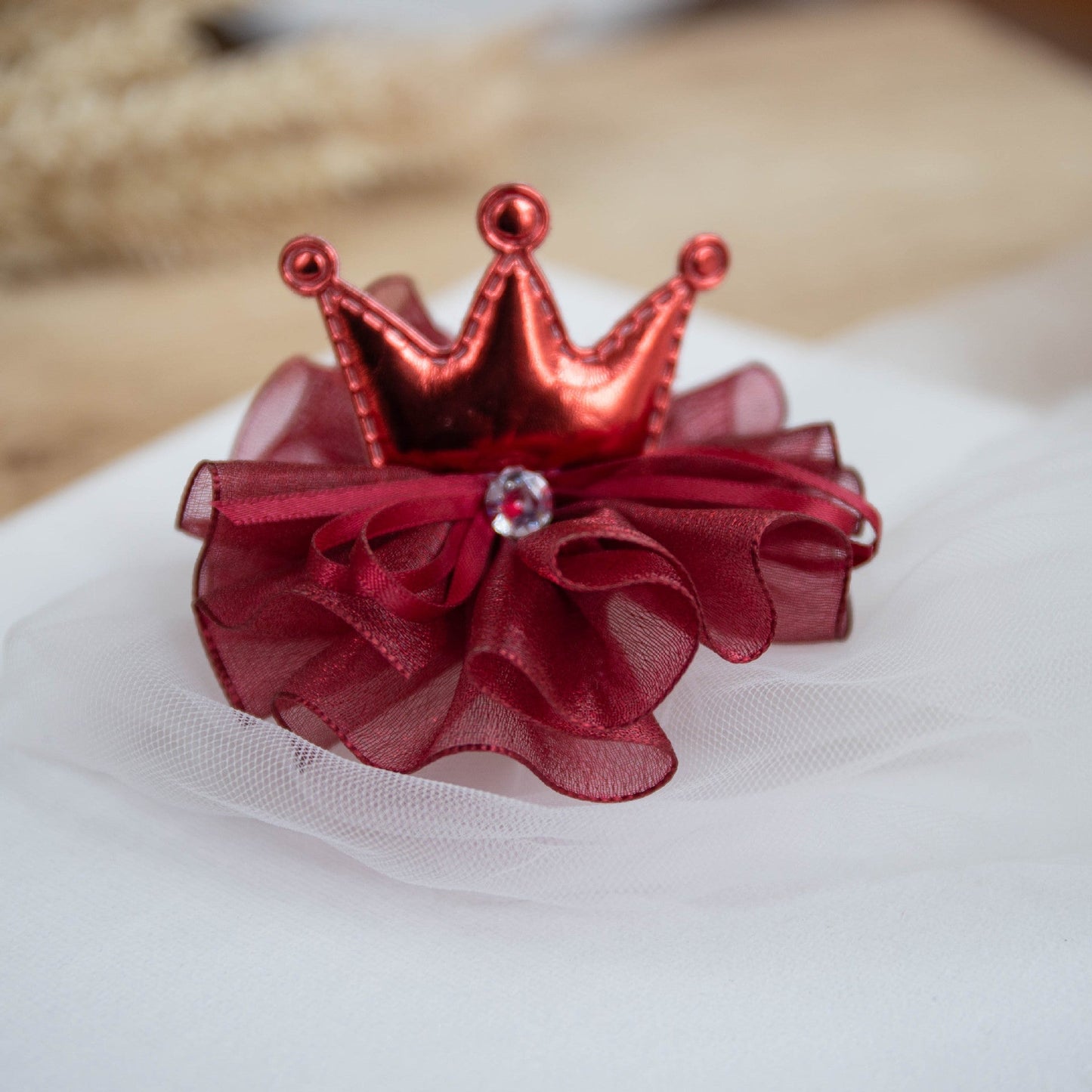 Girls Solid Color Bow Accessories Headwear