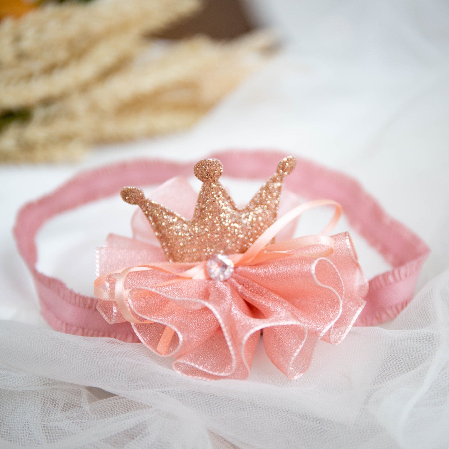 Girls Solid Color Bow Accessories Headwear