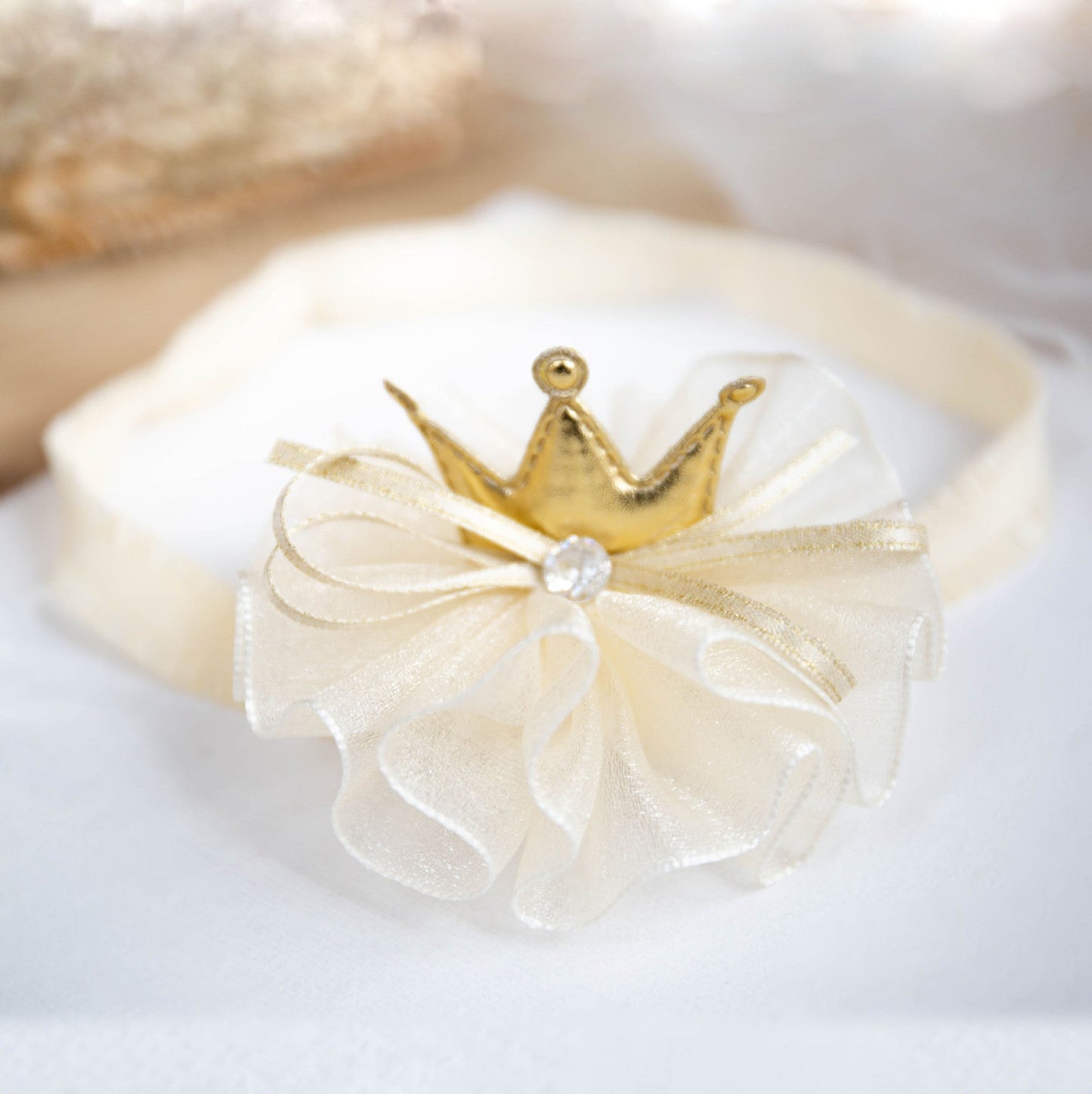 Girls Solid Color Bow Accessories Headwear